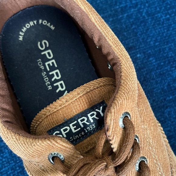 EUC SPERRY Corduroy Top-Sider Sneakers - Picture 7 of 12